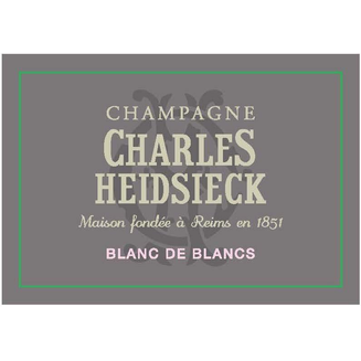 Charles Heidsieck Champagne Sparkling Grand Cru Blanc de Blancs Chardonnay - Available at Wooden Cork