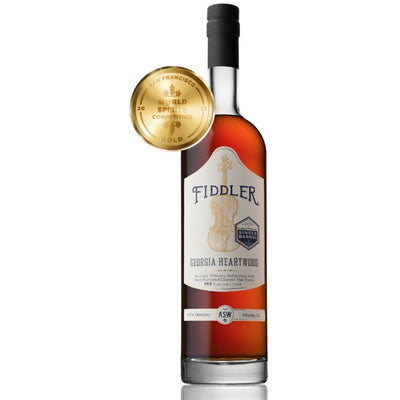 ASW Distillery Fiddler Georgia Heartwood Bourbon - Available at Wooden Cork