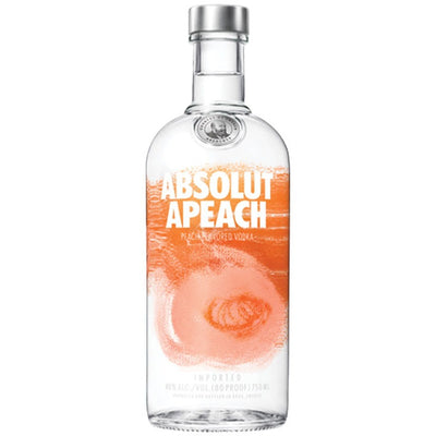Absolut Apeach Flavored Vodka - Available at Wooden Cork