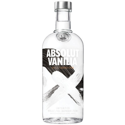 Absolut Vanilla Flavored Vodka - Available at Wooden Cork