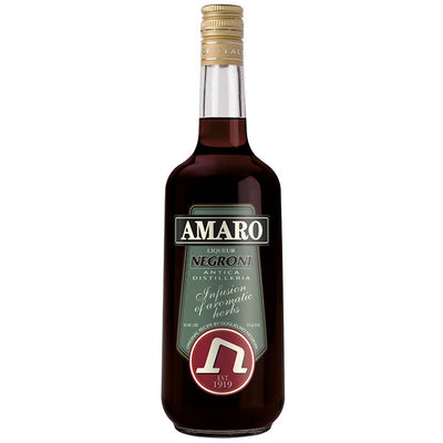 Negroni Antica Distilleria Amaro Liqueur - Available at Wooden Cork