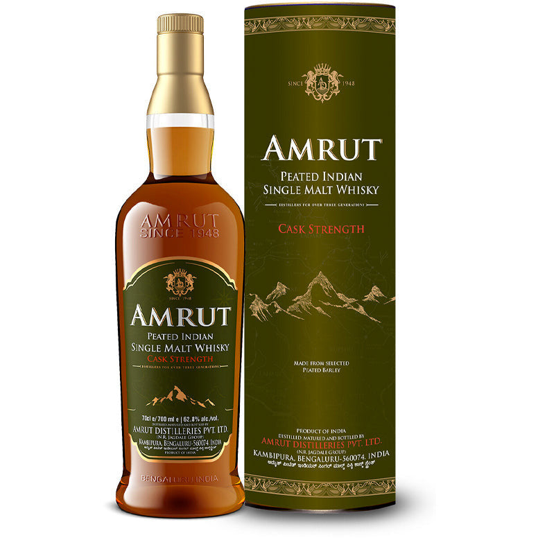 Amrut Cask Strength Peated Indian Single Malt Whisky