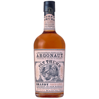 Argonaut Distilling Company Fat Thumb Premium California Brandy - Available at Wooden Cork