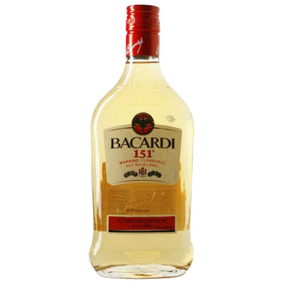 Bacardi 151 Rum 375ml - Available at Wooden Cork