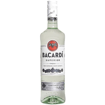 Bacardi Silver Rum - Available at Wooden Cork