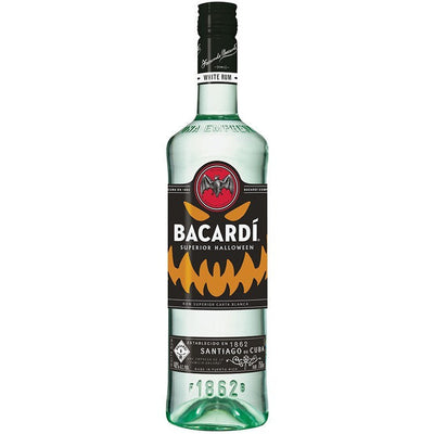 Bacardí Superior Rum Halloween Glow-In-The-Dark Edition - Available at Wooden Cork