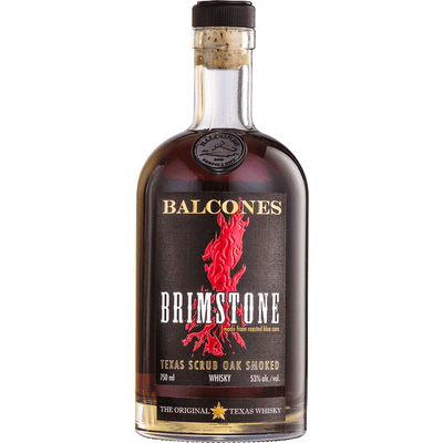 Balcones Brimstone Texas Whiskey - Available at Wooden Cork