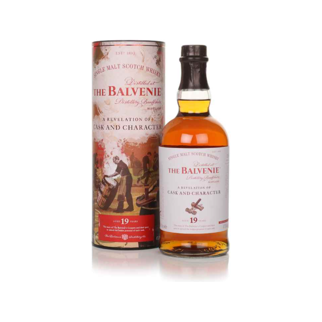 The Balvenie 19 Year Old A Revelation of Cask & Character Single Malt Scotch Whisky
