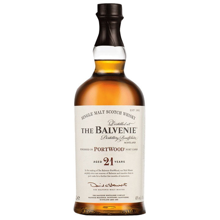 Balvenie 21 Year Old Portwood Finish Single Malt Whisky - Available at Wooden Cork