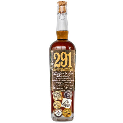 291 Colorado Whiskey Barrel Proof Single Barrel - Available at Wooden Cork