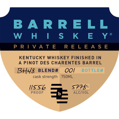 Barrell Whiskey Private Release Pineau Des Charentes Barrel - Available at Wooden Cork