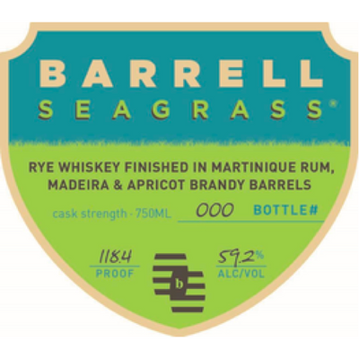 Barrell Whiskey Seagrass Rye Whiskey - Available at Wooden Cork