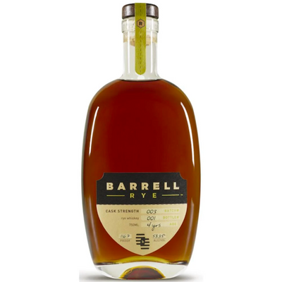 Barrell Rye Batch 003 - Available at Wooden Cork