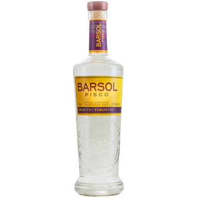 Barsol Torontel Pisco - Available at Wooden Cork
