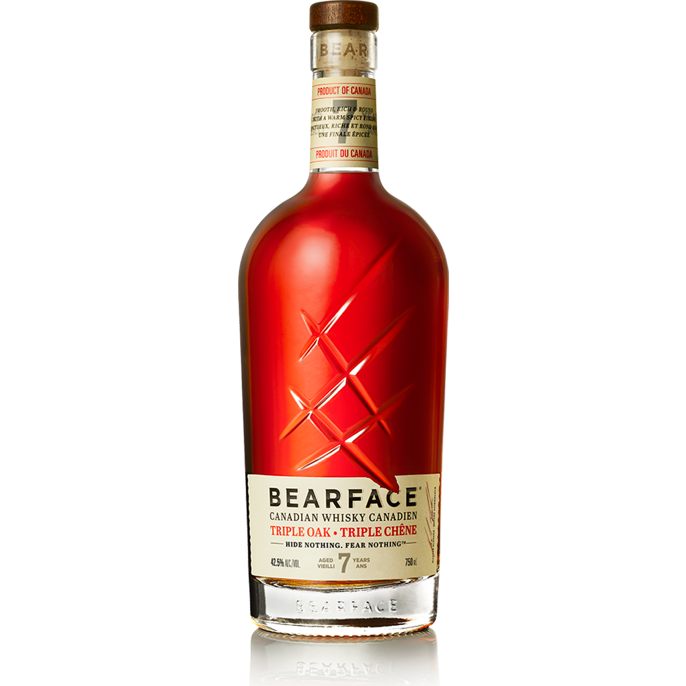 Bearface Triple Oak Canadian Whisky - Available at Wooden Cork