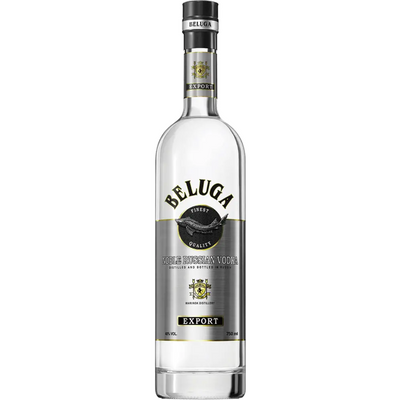 Beluga Noble Export Russian Vodka - Available at Wooden Cork
