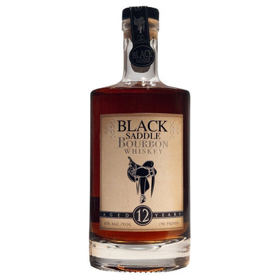 Black Saddle Bourbon 12 Year Straight Kentucky Bourbon - Available at Wooden Cork