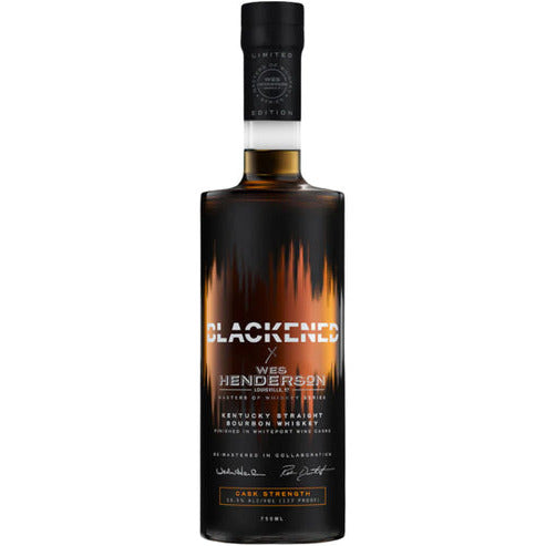 Blackened Wes Henderson Masters of Whiskey Series Kentucky Straight Bourbon Finished in White Port Wine Casks