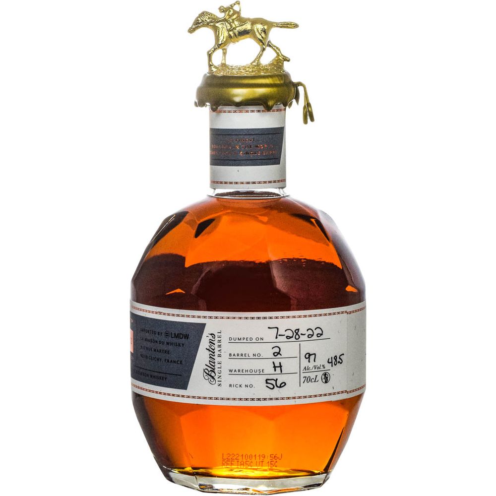 ブランデー Blanton's Bourbon Whiskey Blanton's La Maison du Whisky 25th Anniversary 2022 126.2