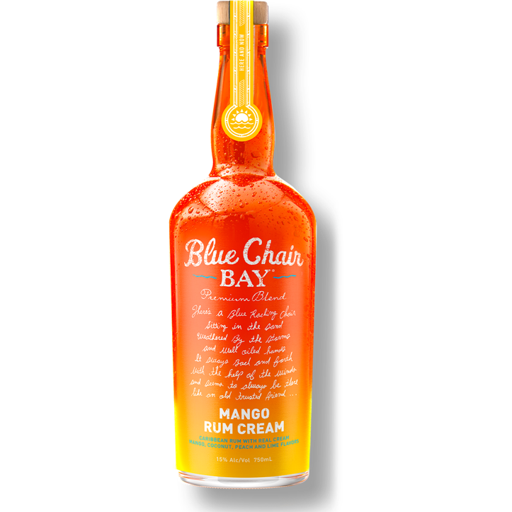 Blue Chair Bay Mango Cream Rum - Available at Wooden Cork