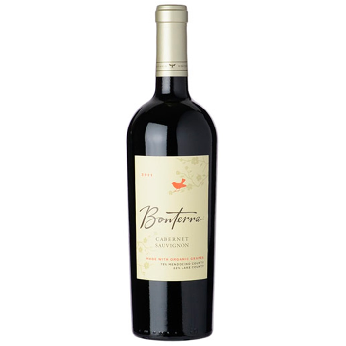Bonterra Cabernet Sauvignon - Available at Wooden Cork