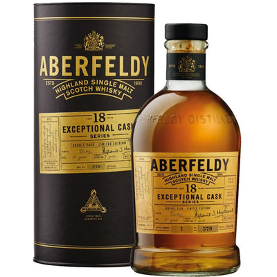 Aberfeldy 18 Year Old Exceptional Cask Series Scotch Whisky - Available at Wooden Cork