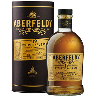 Aberfeldy 19 Year Old Exceptional Cask Series Scotch Whisky - Available at Wooden Cork