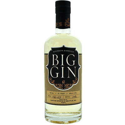 Big Gin Bourbon Barreled - Available at Wooden Cork