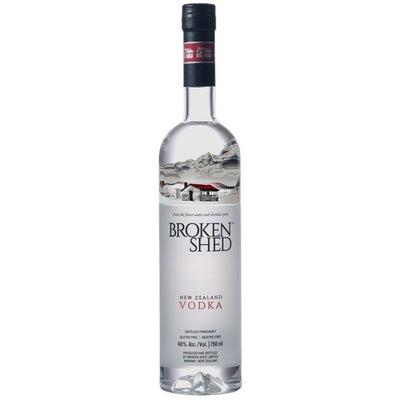 Broken Shed New Zealand Vodka - Available at Wooden Cork