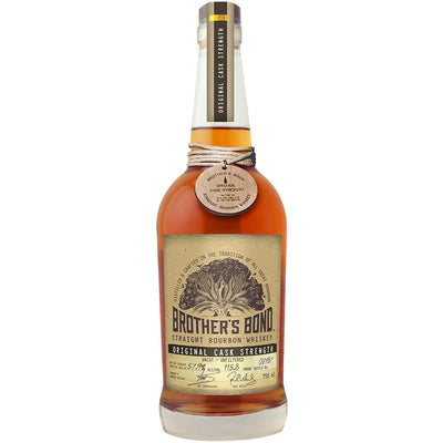 Brother's Bond Original Cask Strength Unfiltered Straight Bourbon Whiskey - Available at Wooden Cork