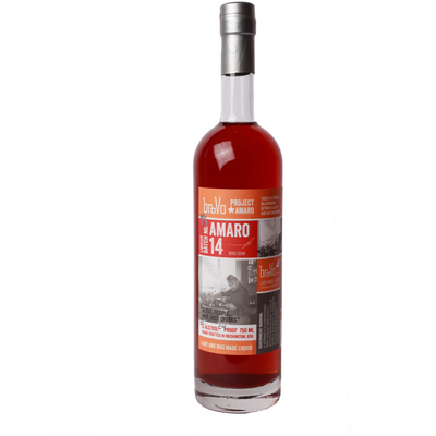 Brovo Spirits Amaro #14 Liqueur - Available at Wooden Cork