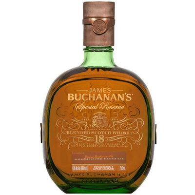 Buchanan's 18 Year Scotch Whisky - Available at Wooden Cork