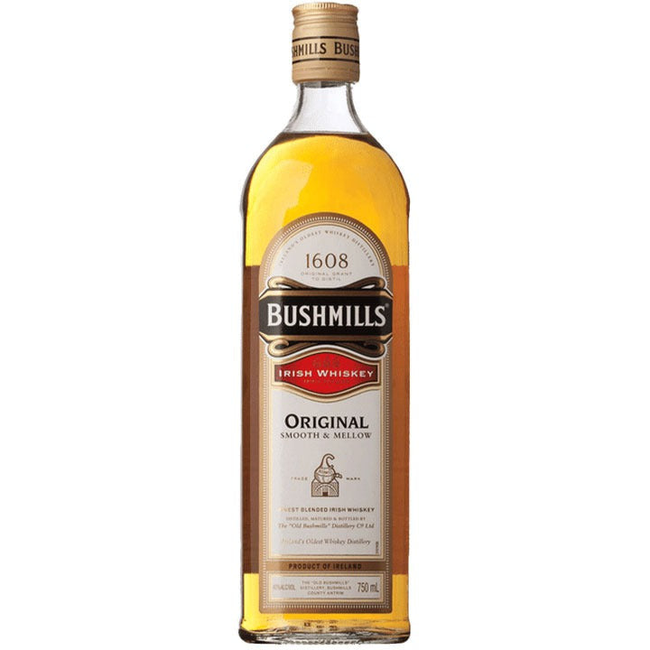 Bushmills Irish Whiskey - Available at Wooden Cork