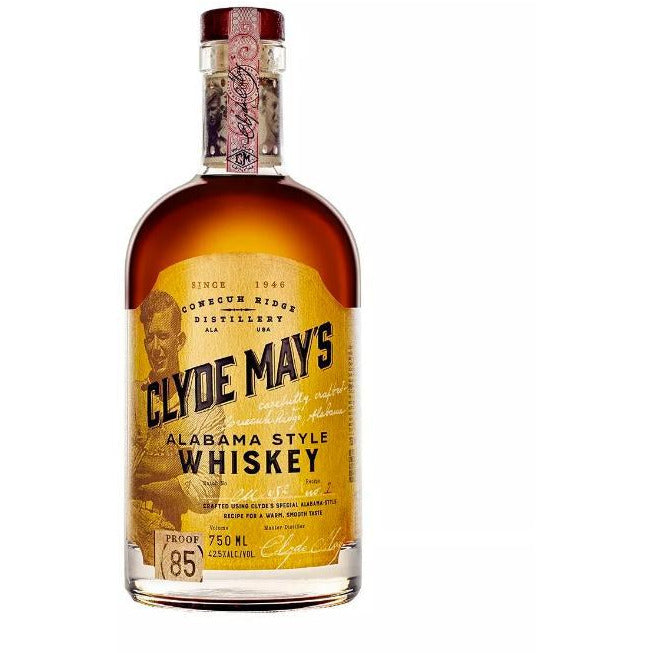 Clyde May's Alabama Style Whiskey - Available at Wooden Cork