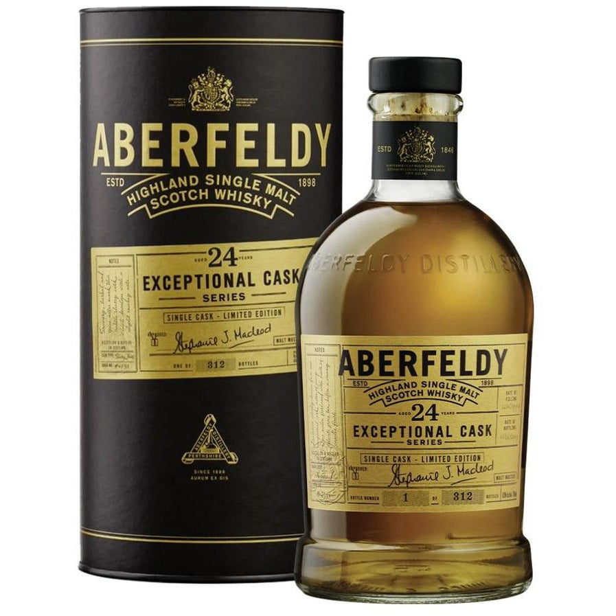 Aberfeldy 24 Year Old Exceptional Cask Series Scotch Whisky - Available at Wooden Cork