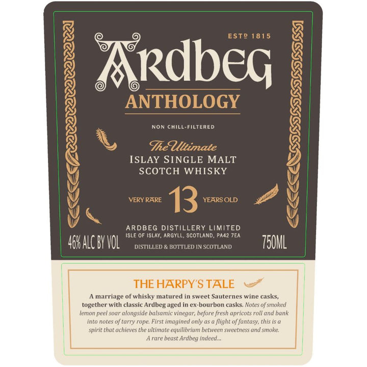 Ardbeg Anthology 13 Year Old The Harpy’s Tale