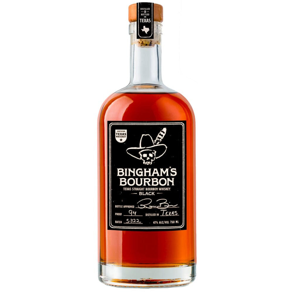 Bingham’s Bourbon Black Texas Straight Bourbon by Ryan Bingham