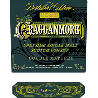 Cragganmore Distillers Edition 2020 - Available at Wooden Cork