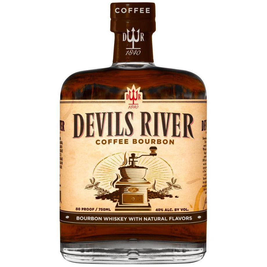 Devils River Coffee Bourbon Whiskey - Available at Wooden Cork