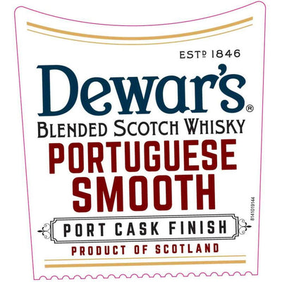 Dewar's Portuguese Smooth Port Cask Finish - Available at Wooden Cork