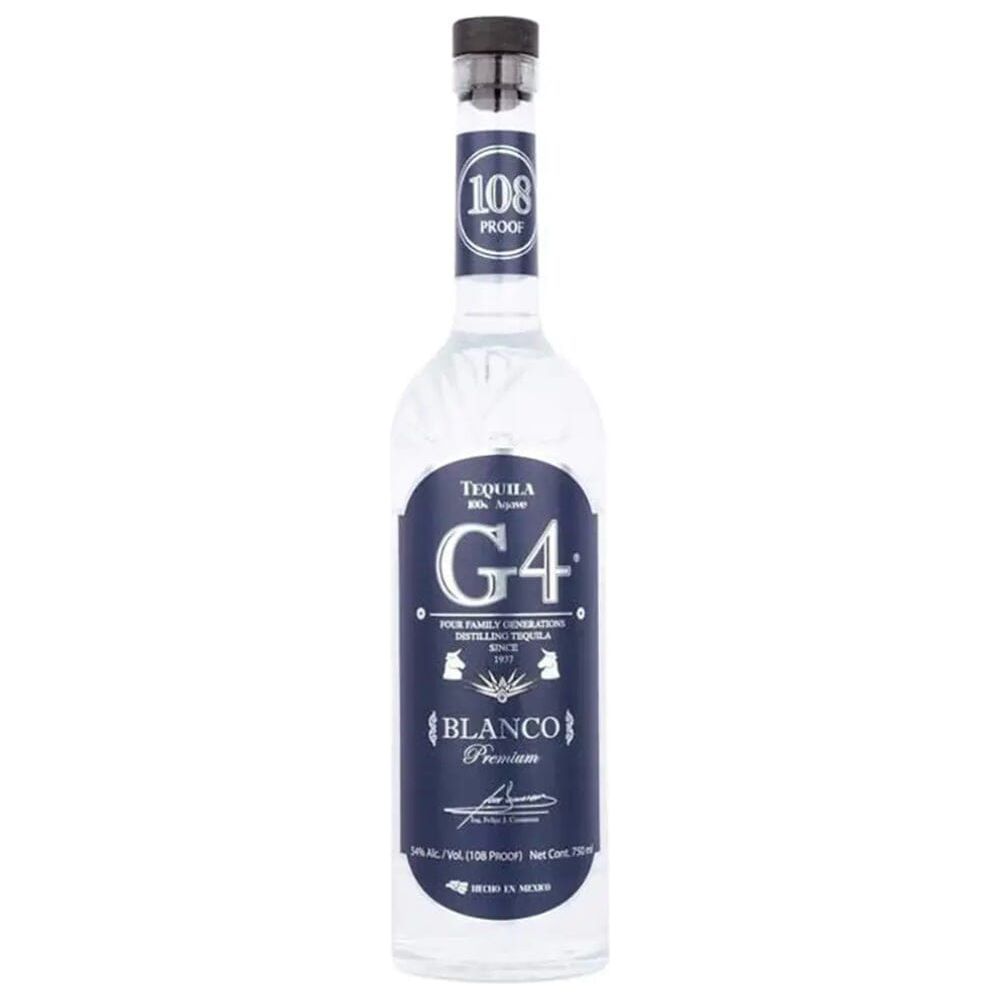 G4 Tequila Blanco 108 High Proof