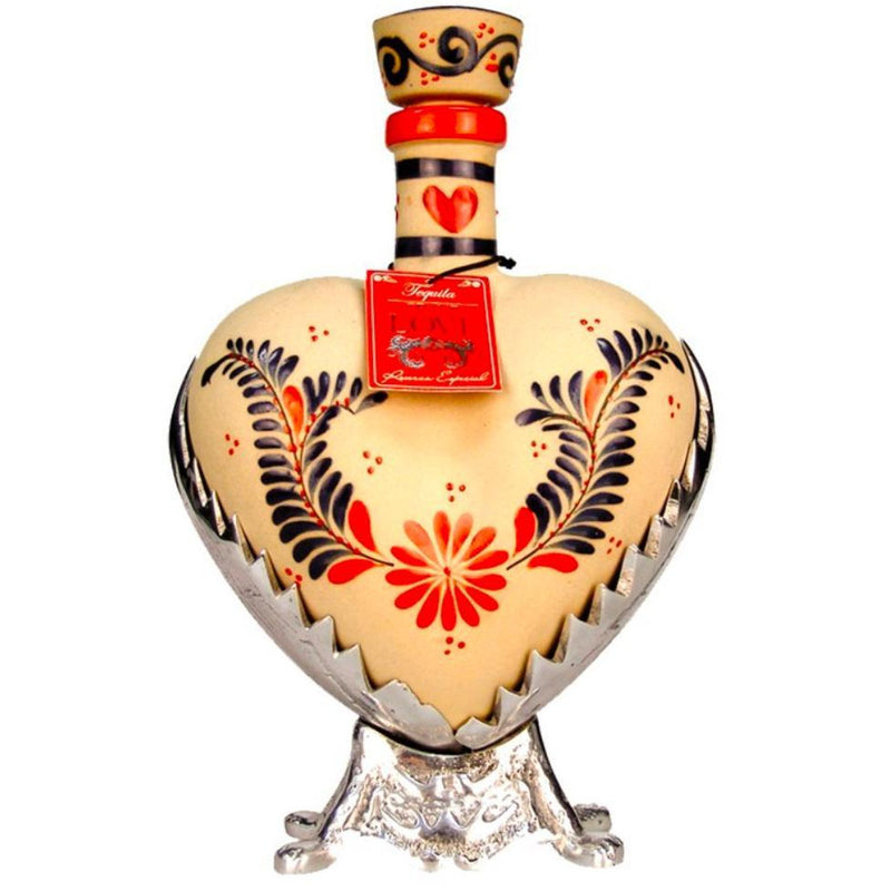 Grand Love Ceramic Red Heart Extra Anejo - Available at Wooden Cork