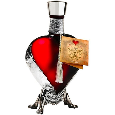 Grand Love Red Heart Extra Anejo Tequila - Available at Wooden Cork
