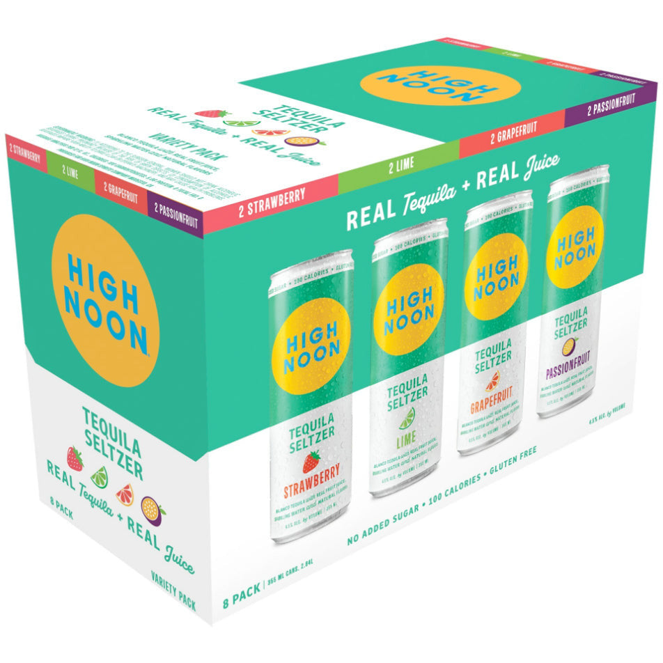 High Noon Tequila Seltzer Variety 8 Pack