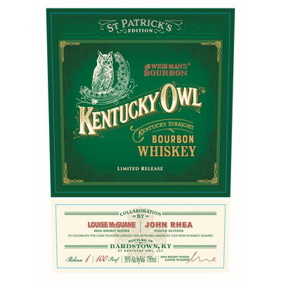 Kentucky Owl Bourbon Street St. Patrick Edition Whiskey - Available at Wooden Cork