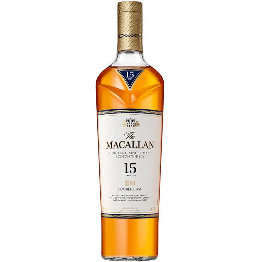 The Macallan 15 Year Old Double Cask - Available at Wooden Cork