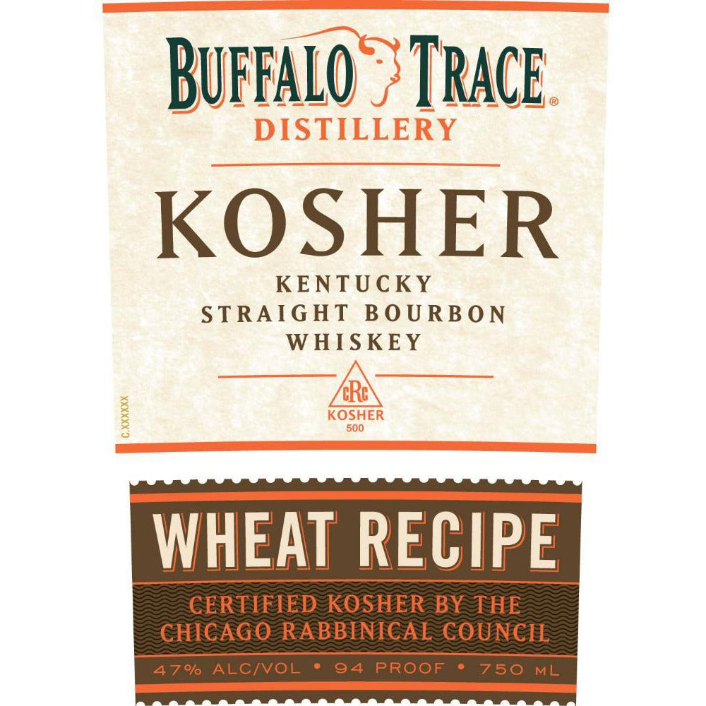 Buffalo Trace Kosher Wheat Recipe Bourbon - Available at Wooden Cork