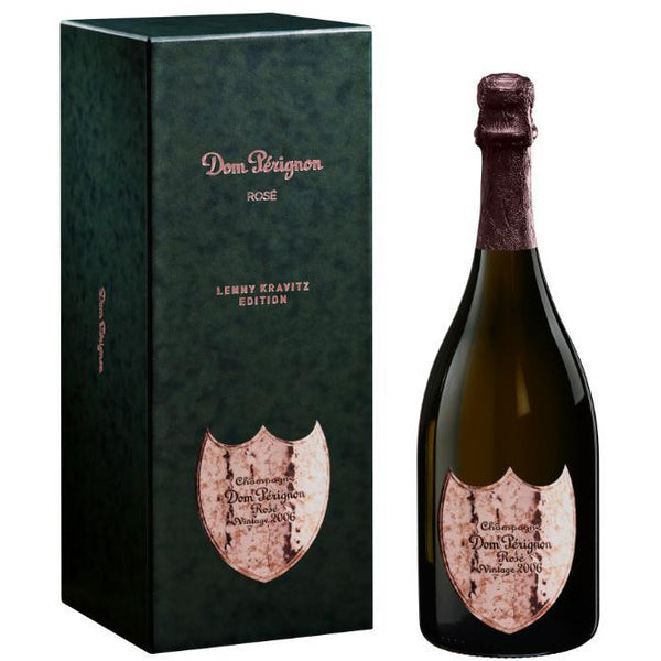 Dom Pérignon Lenny Kravitz 2008 Empty Bottle Set of 5 RARE Rose