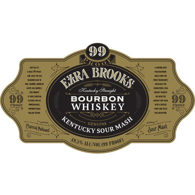 Ezra Brooks 99 Proof Bourbon - Available at Wooden Cork