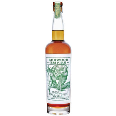 Redwood Empire Emerald Giant Rye Whiskey - Available at Wooden Cork